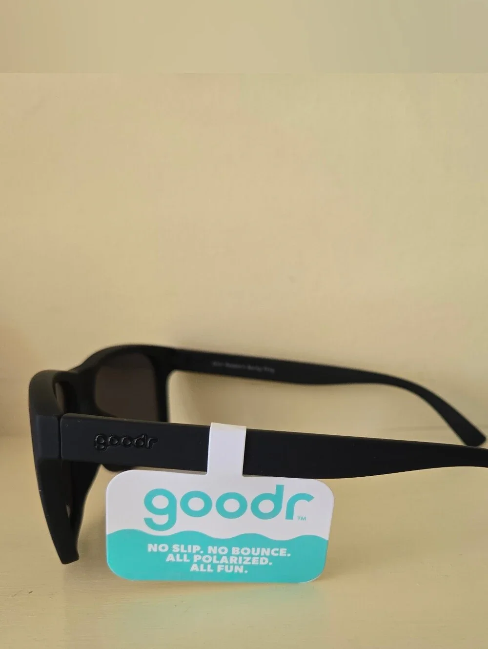 Brand New Grand G Goodr Black Sunglasses Grim Reaper's Spring Fling